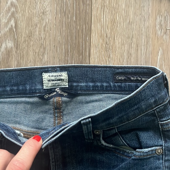 Citizens of Humanity - Carlie High Rise Skinny - Picture 5 of 10